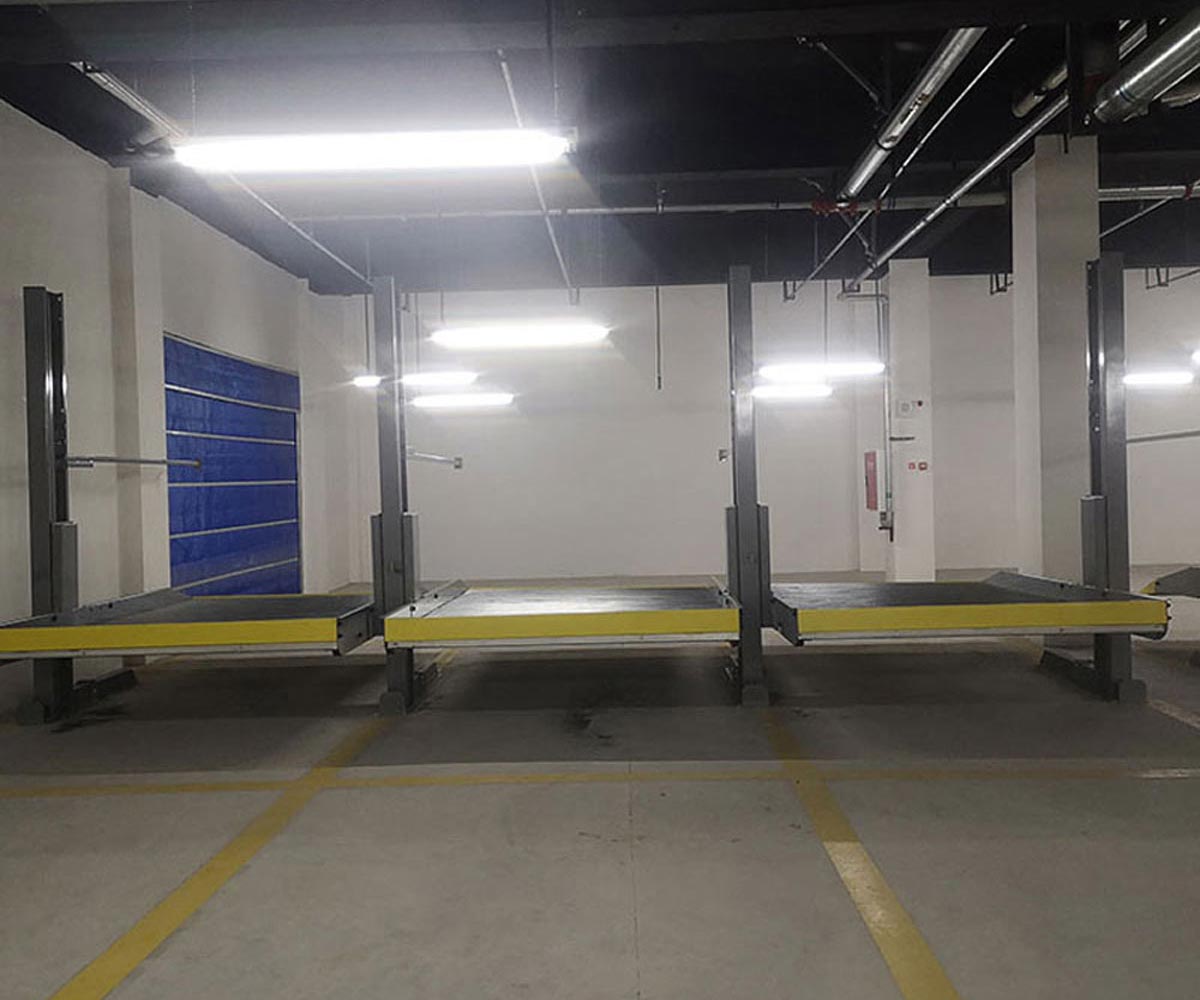 隴南市簡易升降式立體停車改造