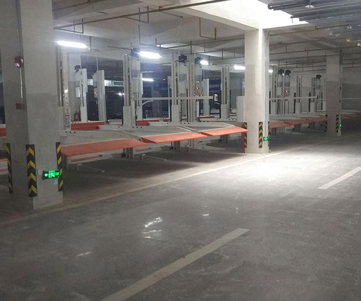 永登縣升降橫移式機械停車拆除