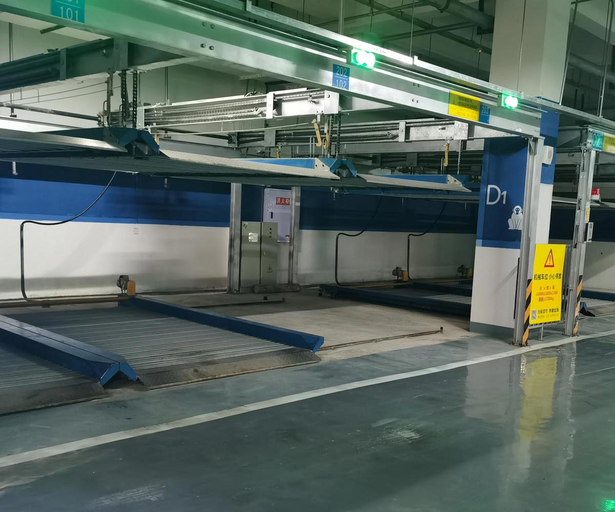 金塔縣二層簡易升降機械停車位改造