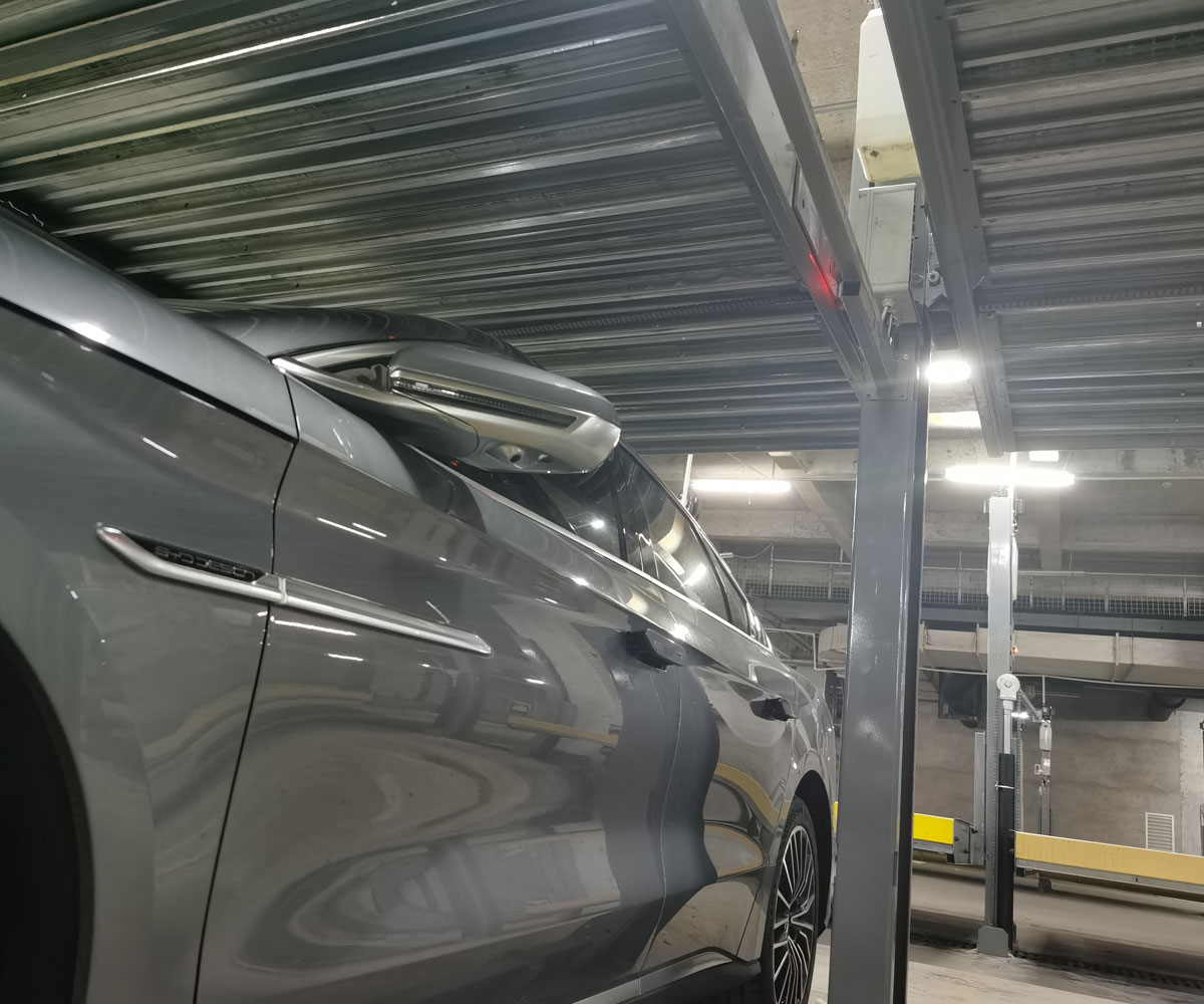 雙層升降橫移機械式停車設備租賃