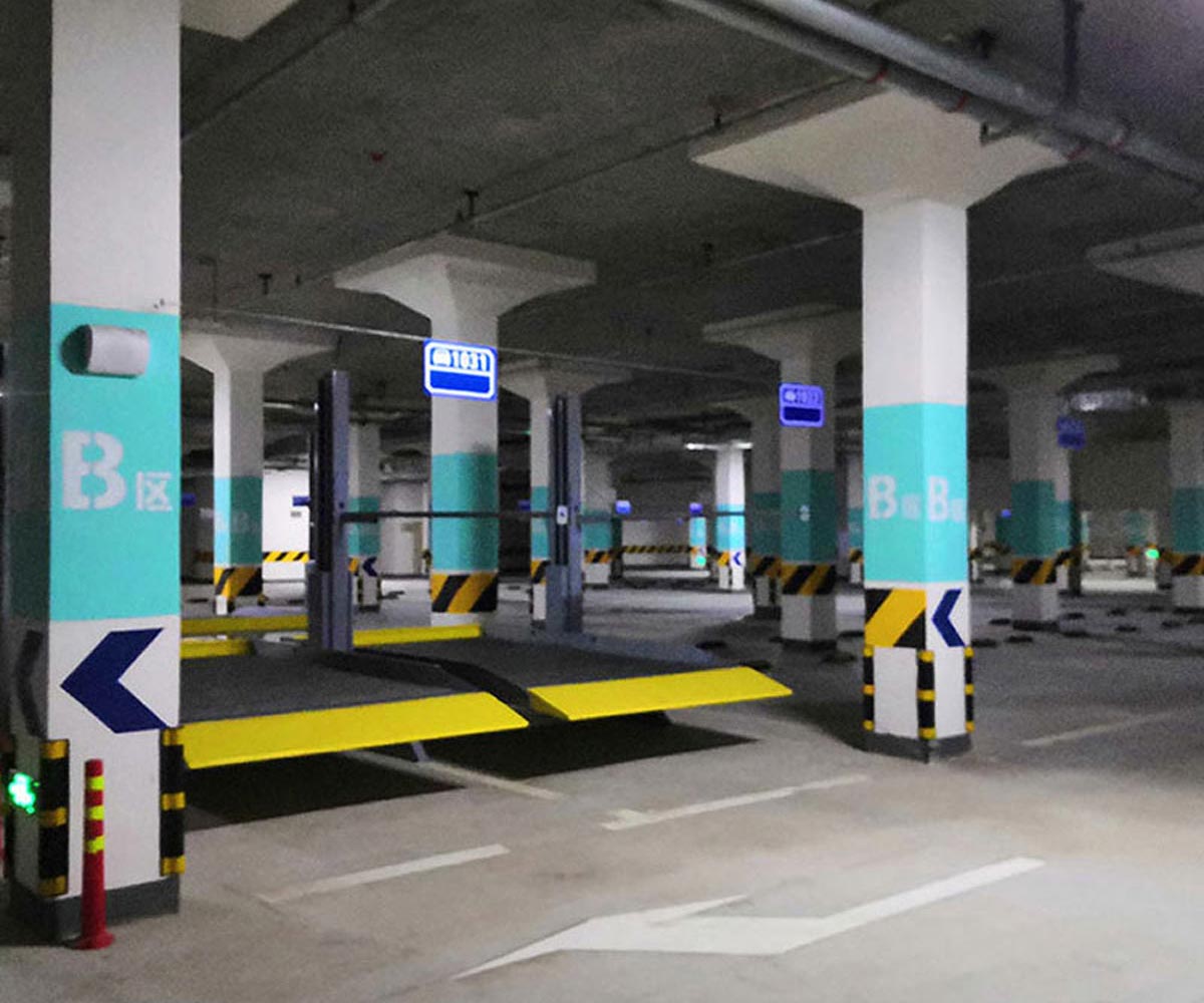 長安區(qū)兩柱式機(jī)械立體車庫租賃