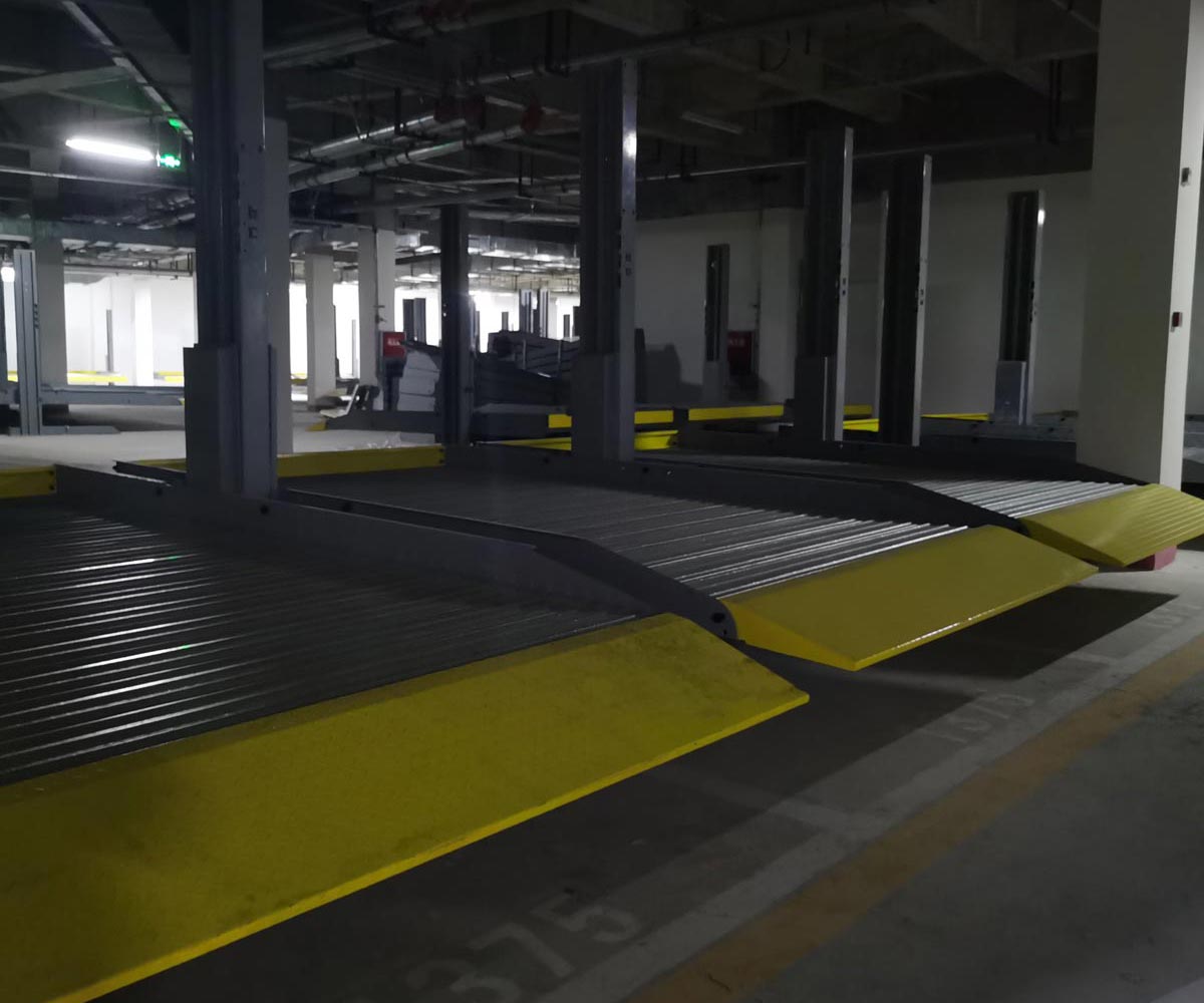隴南市PSH左右橫移停車立體車庫過規劃